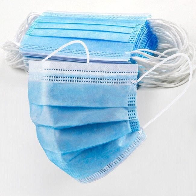 Маска одноразовая медицинская штампованная